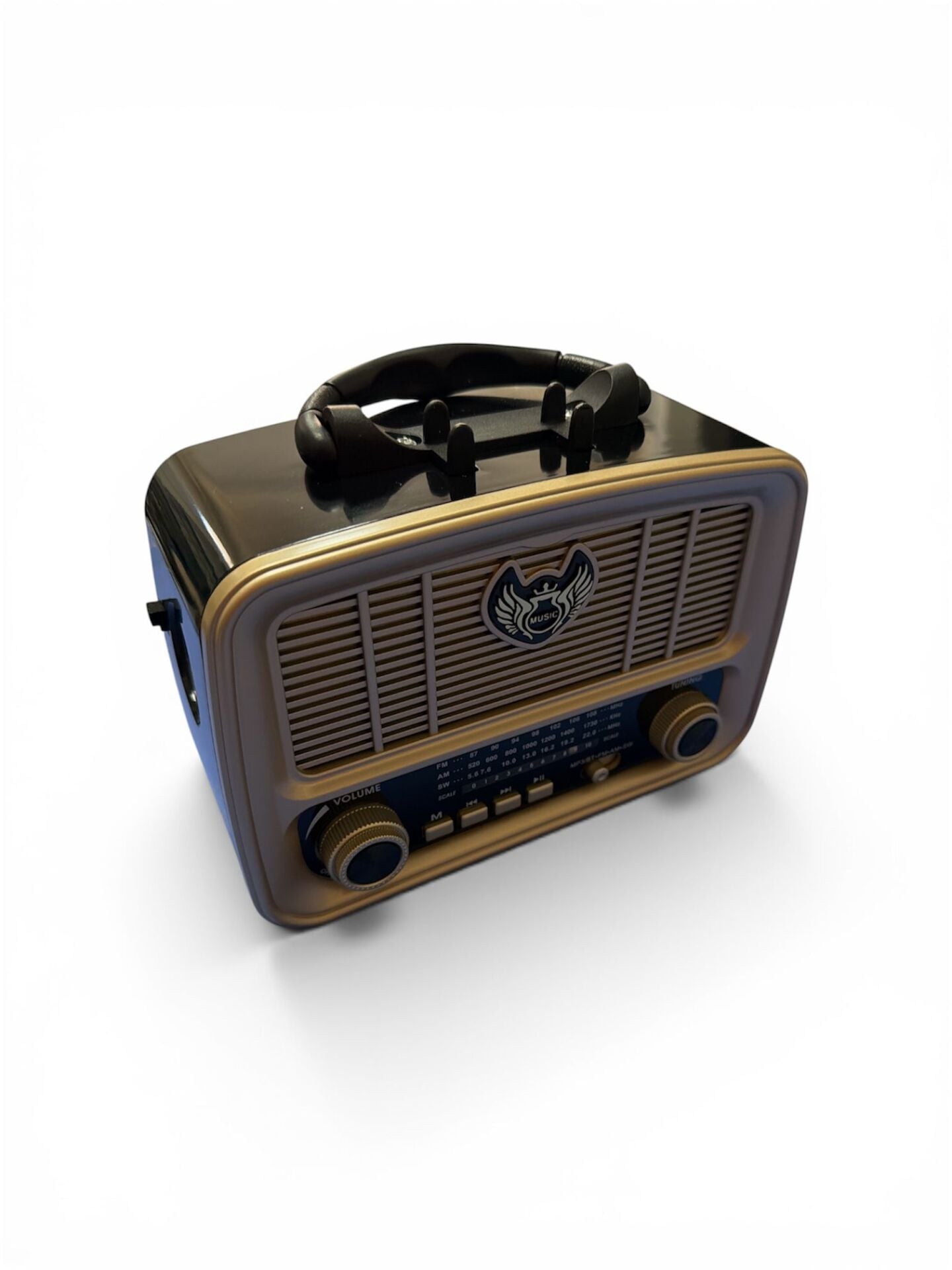 Everton RT-554  Klasik Dekoratif Solar Enerjili Fenerli , Nostalji Bluetooth/USB/Sd/ Radyo Mp3 Player Müzik Kutusu