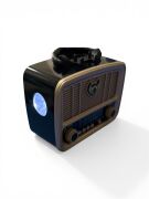 Everton RT-554  Klasik Dekoratif Solar Enerjili Fenerli , Nostalji Bluetooth/USB/Sd/ Radyo Mp3 Player Müzik Kutusu
