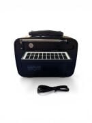 Everton RT-554  Klasik Dekoratif Solar Enerjili Fenerli , Nostalji Bluetooth/USB/Sd/ Radyo Mp3 Player Müzik Kutusu