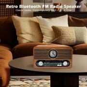 Everton RT-566 Klasik RETRO Saat Görünümlü , Nostalji Bluetooth/USB/Sd/ Radyo Mp3 Player Müzik Kutusu
