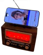 Everton RT-732 Klasik Şömine Görünümlü , Nostalji Bluetooth/USB/Sd/ Radyo Mp3 Player Müzik Kutusu