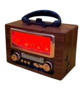 Everton RT-732 Klasik Şömine Görünümlü , Nostalji Bluetooth/USB/Sd/ Radyo Mp3 Player Müzik Kutusu