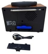 Everton RT-732 Klasik Şömine Görünümlü , Nostalji Bluetooth/USB/Sd/ Radyo Mp3 Player Müzik Kutusu