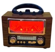 Everton RT-732 Klasik Şömine Görünümlü , Nostalji Bluetooth/USB/Sd/ Radyo Mp3 Player Müzik Kutusu