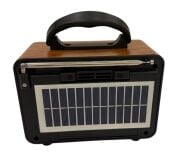 Everton RT-751 Solar Tasarımlı ve  Klasik Görünümlü , Nostalji Bluetooth/USB/Sd/ Radyo Mp3 Player Müzik Kutusu