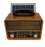 Everton RT-751 Solar Tasarımlı ve  Klasik Görünümlü , Nostalji Bluetooth/USB/Sd/ Radyo Mp3 Player Müzik Kutusu