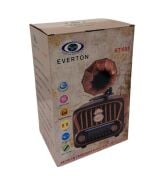 Everton RT-605 Gramafon Tasarımlı ve Görünümlü , Nostalji Bluetooth/USB/Sd/ Radyo Mp3 Player Müzik Kutusu