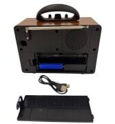 Everton RT-731 Klasik Şömine Görünümlü , Nostalji Bluetooth/USB/Sd/ Radyo Mp3 Player Müzik Kutusu