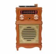 Everton RT-381 Özel Plak Tasarım Klasik Retro Nostalji Bluetooth/USB/Sd/ Radyo Mp3 Player Müzik Kutusu