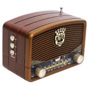 Everton RT-307 Bluetooth, Usb/Sd/Fm/Aux Ahşap Nostalji Müzik Kutusu