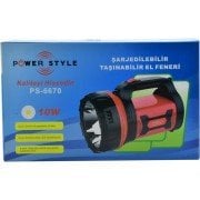 Power Style PS-6670 UZUN MENZİLLİ 10W LEDLİ FENER