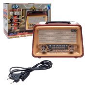 Everton RT-810 Bluetooth, Usb/Sd/Aux/Fm 3 Band Radyo Nostalji Müzik Kutusu Büyük Boy