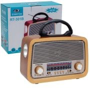 Everton RT-301 Bluetooth USB-SD-FM Nostaljik Radyo Müzik Kutusu