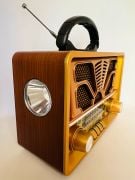 Everton RT-811 Bluetooth Nostalji ,Şarjlı 3 Band Radyo ,usb, sd ,Aux, mp3 Ortaboy Fenerli Müzik Kutusu