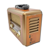Everton RT-813  Bluetooth, Usb/Sd/Aux/Fm 3 Band Radyo Nostalji Müzik Kutusu