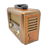 Everton RT-813  Bluetooth, Usb/Sd/Aux/Fm 3 Band Radyo Nostalji Müzik Kutusu