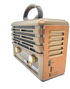 Everton RT-812  Bluetooth, Usb/Sd/Aux/Fm 3 Band Radyo Nostalji Müzik Kutusu