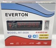 Everton RT-3026 ÇİFT USB\'li USB-SD-FM-AUX- Bluetooth Oto Teyp 4x60 Watt