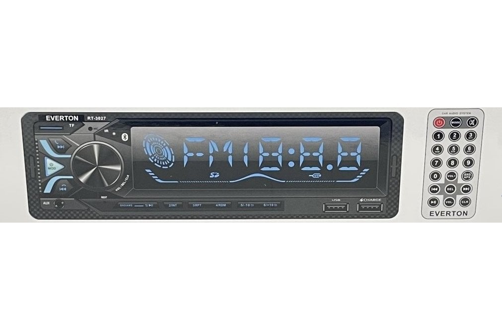 Everton RT-3027 ÇİFT USB\'li USB-SD-FM-AUX- Bluetooth Oto Teyp 4x60 Watt