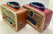 Everton RT-313 Bluetooth, Nostalji , FM/AM/SW  3 Band Radyo ,usb, sd ,Aux, Nostalji mp3 player