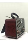 Everton RT-830 Güneş Enerjili Bluetooth, Nostalji , FM/AM/SW 3 Band Radyo ,usb, sd ,Aux mp3 player