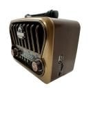 Everton RT-826 Orta Boy Solar Güneş Enerjili Bluetooth, Nostalji , FM/AM/SW 3 Band Radyo ,usb, sd ,Aux mp3 player