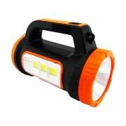 PS-0818C 5w+15w Uzun Menzilli Solar Güneş Panelli Powerbank+USB Çıkış Ultra Güçlü Ledli Şarjlı Fener