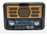 Everton RT-671 Orta Boy Solar Güneş Enerjili Bluetooth, Nostalji , FM/AM/SW 3 Band Radyo ,usb, sd ,Aux mp3 player