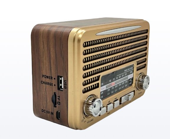 Everton RT-641 Bluetooth, Nostalji , FM/AM/SW 3 Band Radyo ,usb, sd ,Aux mp3 player
