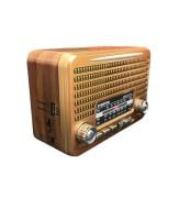 Everton RT-642 Orta Boy Solar Güneş Enerjili Bluetooth, Nostalji , FM/AM/SW 3 Band Radyo ,usb, sd mp3 player