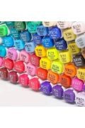 24 Adet Cift Tarafli Marker Kalem Seti kutulu Keçeli Kalem Seti Profesyonel Art Marker Boya(Kopya)
