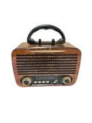 Everton RT-552 Nostalji Bluetooth/USB/Sd kart/ Radyo mp3 Player Müzik Kutusu