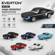 Everton RT-1951 Araba Görünümlü Bluetooth/USB/Sd kart/Aux/Radyo Mp3 Player Müzik Kutusu