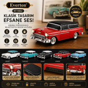Everton RT-1952 Araba Görünümlü Bluetooth/USB/Sd kart/Aux/Radyo Mp3 Player Müzik Kutusu