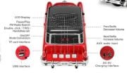Everton RT-1952 Araba Görünümlü Bluetooth/USB/Sd kart/Aux/Radyo Mp3 Player Müzik Kutusu