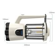 Or-22020 Uzun Menzilli Powerbank Usb Çıkış Ultra Güçlü Ledli Şarjlı Feneri ve Askılı Fanus Gün Işığı