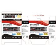 Everton RT-3029 ÇİFT USB\'li USB-SD-FM-AUX- Bluetooth Oto Teyp 4x60 Watt