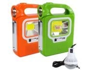 Or-6399 Solar Güneş Panelli 1 Led Ampullü Usb Çıkışlı Powerbank Solar El Feneri Işıldak Kamp Lambası