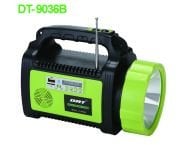 RT-908 Solar Güneş Panelli Powerbank Mp3 Radyo Bluetooth Işıldak El Feneri Aydınlatma