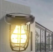 Or-T66 Solar Güneş Enerjili Led Bağ Bahçe Aydınlatması Hareket Sensörlü Su Geçirmez Askılı ve Duvar Lambası