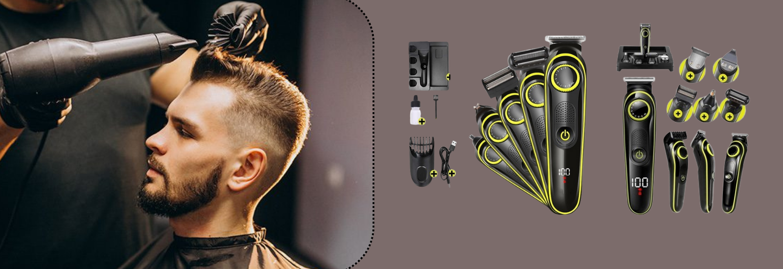 5 Başlı Pro Kuaför Tıraş