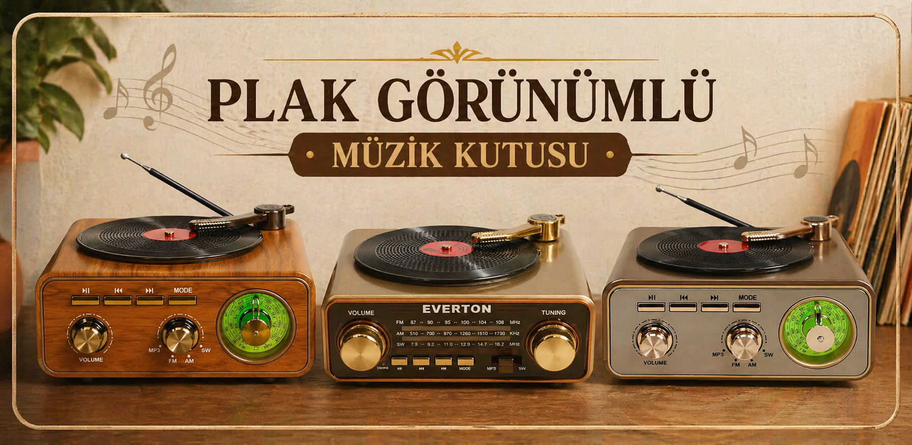 plak radyo